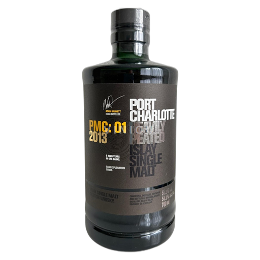 Viski Single Malt Whisky Port Charlotte Heavely Peated pmc: 01 2013 Bruichladdich 9a - 2013 Škotska Islay