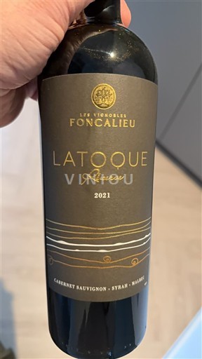 Languedoc e Roussillon Pays d'oc Les Vignobles Foncalieu La Toque Réserve 2021