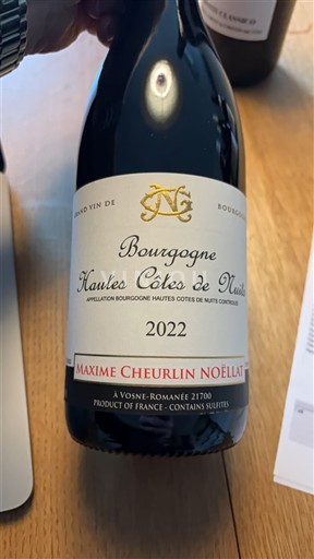 Bourgogne Không được chỉ định Maxime Cheurlin Noëllat 2022
