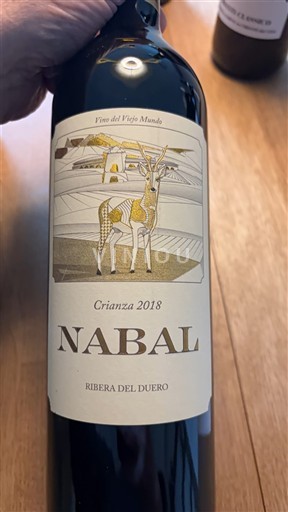 Castilien og León Ribera del Duero Nabal Crianza 2018