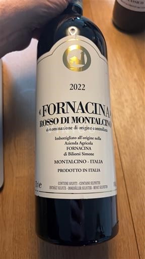 Toscana Rosso di Montalcino Fornacina 2022