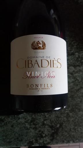Languedoc và Roussillon Vùng đất Oc Domaine Cibadiès Pinot Noir 2024