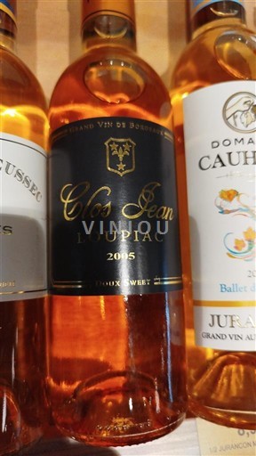 Bordeaux Loupiac Clos Jean 2015