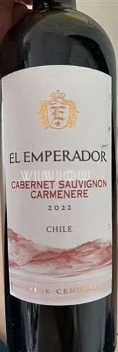 Valea Maipo Maipo Central El Emperador Cabernet Sauvignon Carmenere 2022