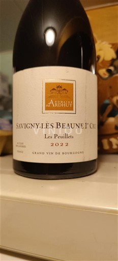 Bourgogne Savigny-lès-beaune Premier Cru Ardhuy Les Peuillets 2022
