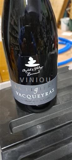 Vallée du Rhône Vacqueyras La Liquière Montée de la Combe Non Millésimé