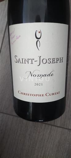 Valle del Rodano Saint-Joseph Christophe Curtat Nomade 2021
