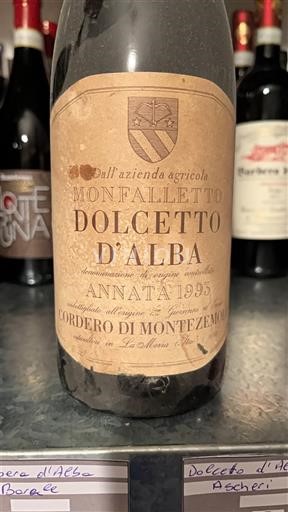 Piemonte Dolcetto d'Alba Cordero di Montezemolo Monfalletto 1995