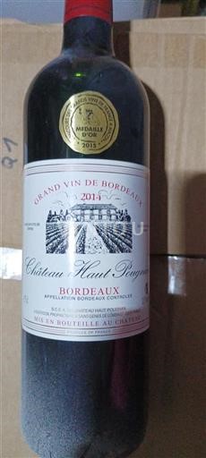 Bordeaux Château Haut Pougnan 2014