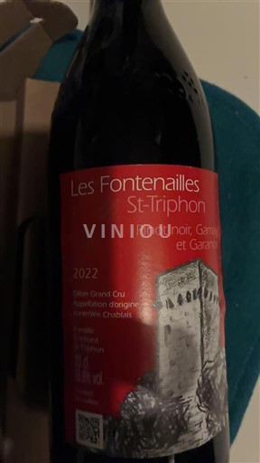 Vaud Chablais AOC Domaine Famille Cochard Domaine Viticole Saint-Triphon Les Fontenailles St-tryphon 2022