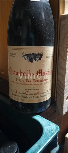 Bourgogne Chambolle-Musigny Premier Cru Domaine Christian Confuron & Fils 1er Cru Les Feusselottes 2019