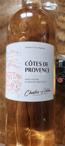 Provence Côtes-de-Provence Charles Adelin 2024