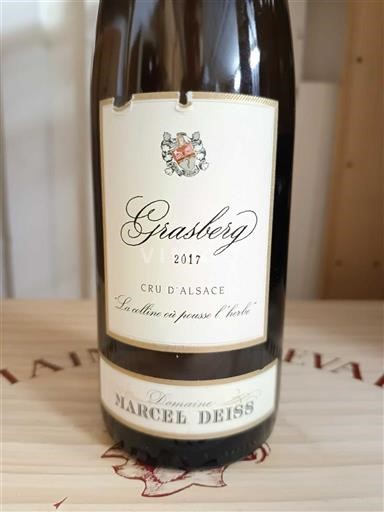 Alsace Alsace Grand Cru Grand Cru Domaine Marcel Deiss Grasberg 2017