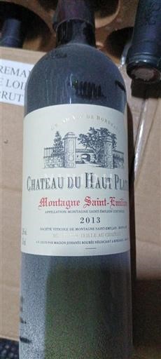 Bordeaux Montagne-Saint-Émilion Château Haut Plantey 2013