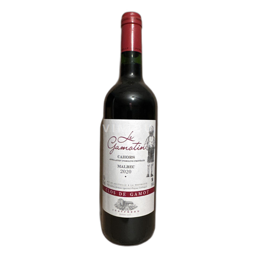 Sydväst Cahors Clos de Gamot Le Gamotin 2020