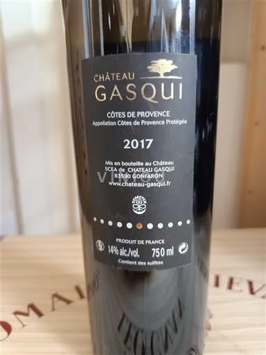 Provence Côtes-de-Provence Château Gasqui Point G 2017