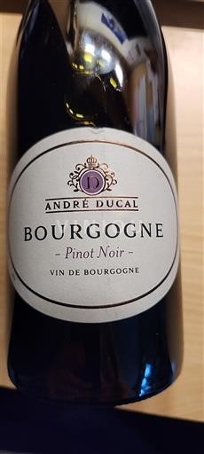 Бургундія André Ducal Pinot Noir 2018