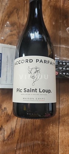 Languedoc Pic-saint-loup Maison Chape Accord Parfait 2023