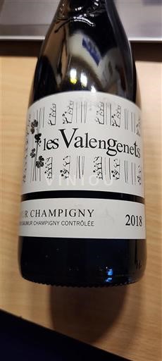 Thung lũng sông Loire Saumur-champigny Les Valengenets 2018