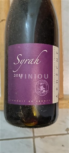 Alpe in reke Rona Ardeška. Syrah 2011