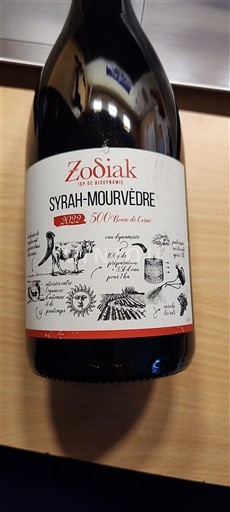 Languedoc y Rosellón País de Oc Zodiak Syrah-Mourvèdre 2022