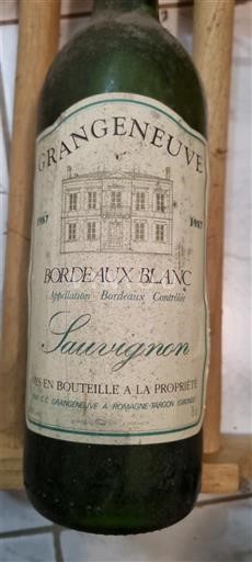 Bordeaux Bordeaux trắng Château Grange-Neuve Sauvignon 1987