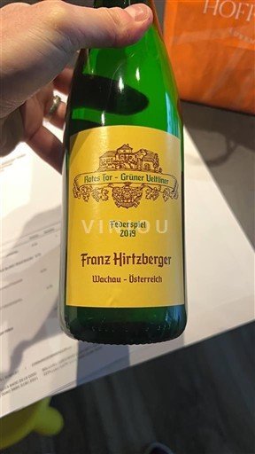 Niederösterreich Wachau Federspiel Franz Hirtzberger Rotes Tor - Grüner Veltliner Federspiel 2019