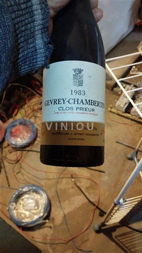 Bourgogne Gevrey-chambertin Premier Cru Domaine Roy Père & Fils Clos Prieur 1983
