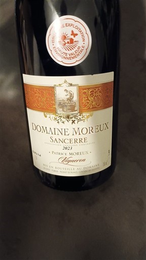 Loiretal Sancerre Domaine Moreux 2023