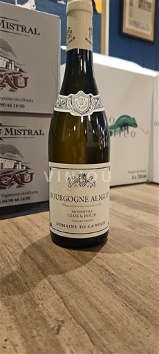Bourgogne Bourgogne-aligoté Domaine La Folie Monopole Clos la Folie 2024