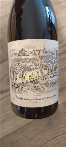 Thung lũng Rhône Côtes-du-rhône Le Vieux Champ Không niên vụ