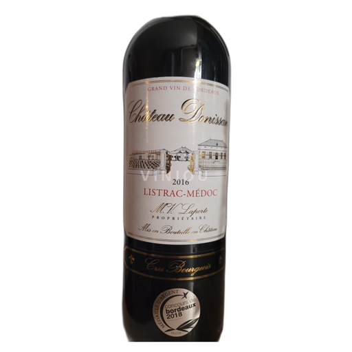 Bordeaux Listrac-Médoc Château Donsissan 2016