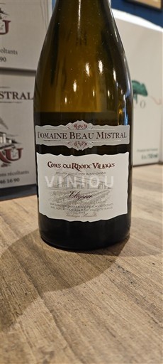 Thung lũng Rhône Côtes-du-rhône-villages Domaine Beau Mistral 2024
