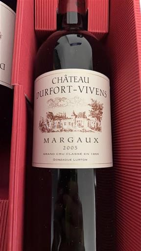 Bordéus Margaux Château Rfort-Vivens 2005