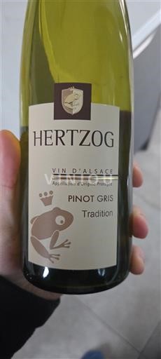 Víno Blanc sec Tradition Hertzog 2023 Francie Alsasko Vin de France