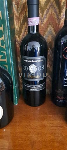 Toscana Vino Nobile di Montepulciano Gattevecchi Riserva dei Padri Serviti 2008