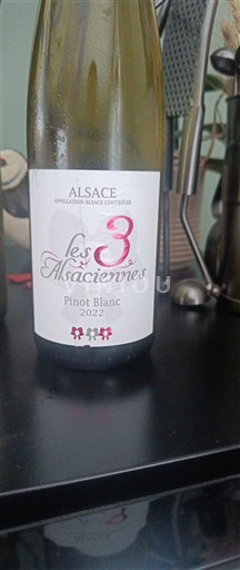 Alsace Pinot blanc Les 3 Alsaciennes 2022