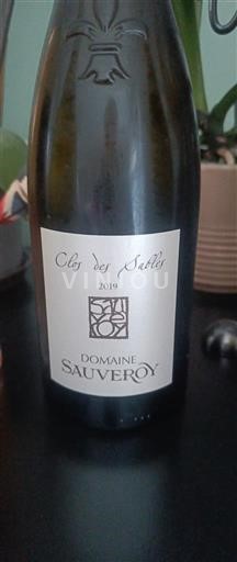 Thung lũng sông Loire Anjou Domaine Sauveroy Clos des Sables 2019