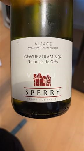 Alsace Sperry Nuances de Grès 2024