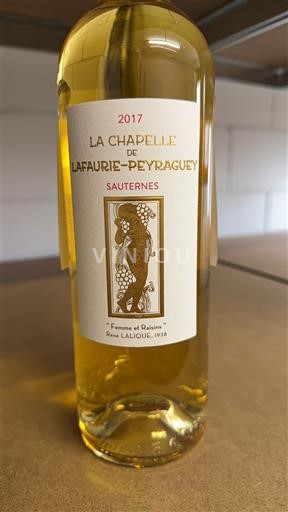 Бордо Сотерн Lafaurie-Peyraguey La Chapelle de Lafaurie-Peyraguey 2017