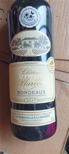 Bordeaux Château Saint Marceaux 2017