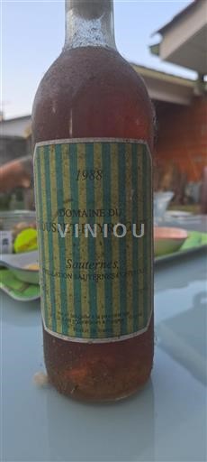 Bordeaux Sauternes Domaine Rousset-Peyraguey 1988