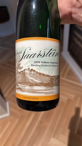 Mosel Moselle Schloss Saarstein Riesling Kabinett feinherb 2020