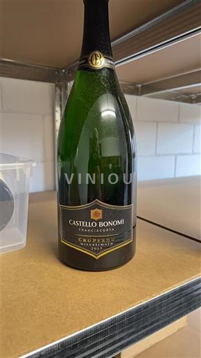 Lombardy Franciacorta Castello Bonomi CruPerdu Brut Millesimato 2017