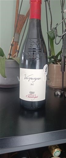 Thung lũng Rhône Vacqueyras Domaine Chantegut 2017