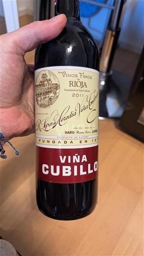 La Rioja Rioja R. López de Heredia Viña Tondonia Viña Cubillo 2011