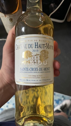 Bordeaux Sainte-Croix-Du-Mont Château Haut-Mayne 2019