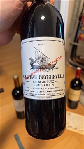 Bordeaux Saint-Julien Grand Cru Château Beychevelle 1992