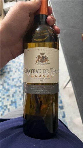 Bordeaux Graves Château Teste 2021