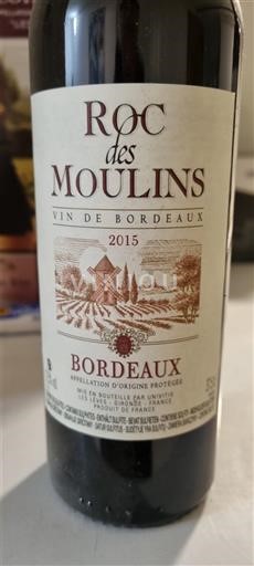 Bordeaux Roc des Moulins 2015